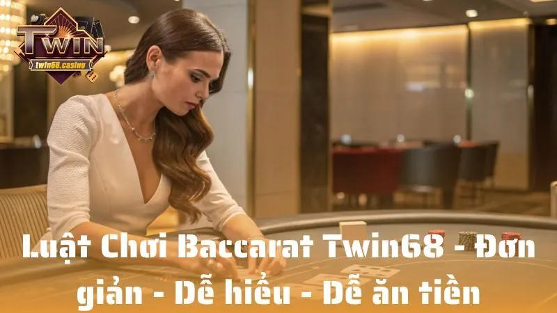 Luật Chơi Baccarat Twin68 - Đơn Giản - Dễ Hiểu - Dễ Ăn Tiền